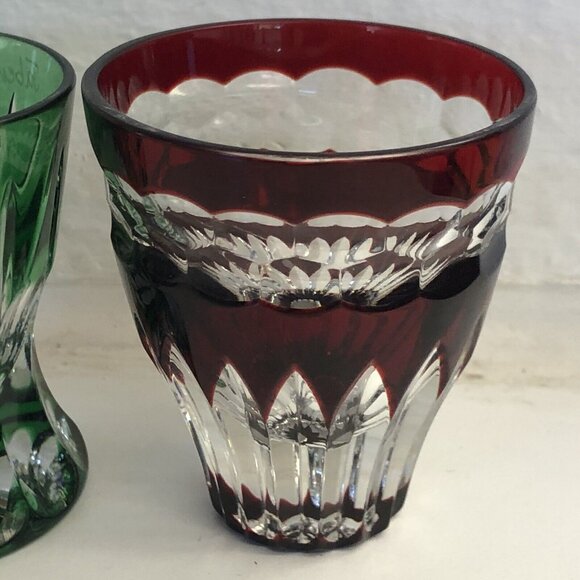 FABERGE CRYSTAL NA ZDOROVYE VODKA SHOT GLASS SET 3 in Set - Picture 4 of 11